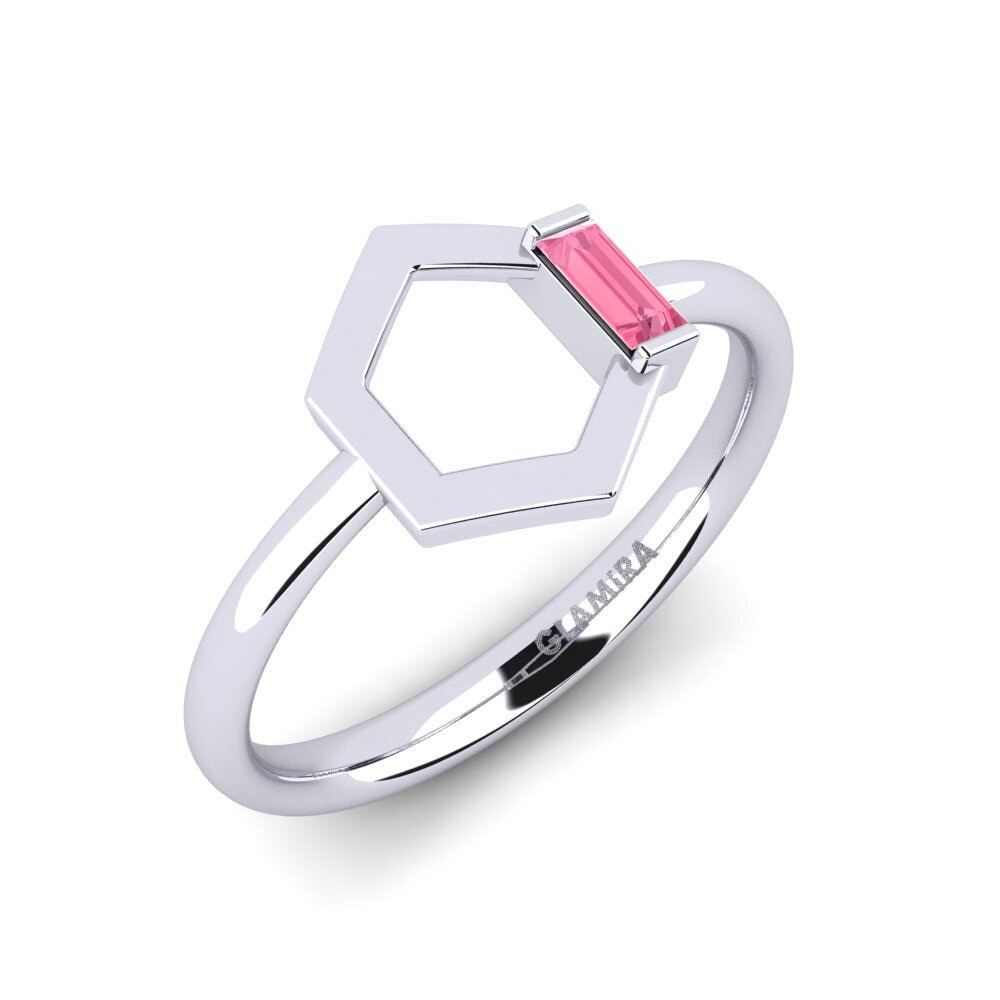 Rosa Saphir Ring Aire
