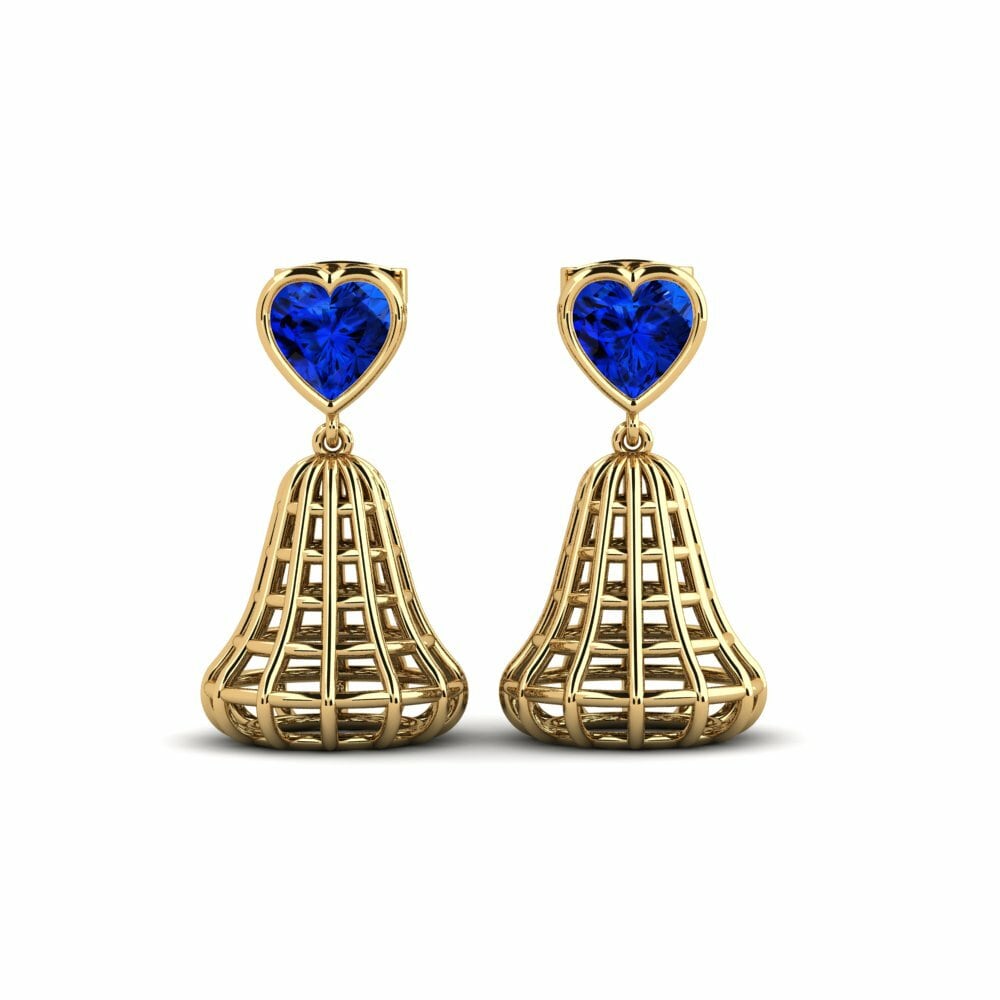 Sapphire (Lab Created) Earring Airelav