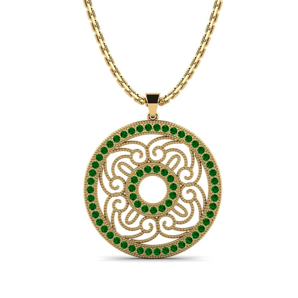 Green Zirconia Women's Pendant Airya