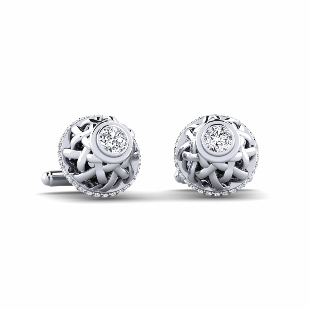 Diamant Bouton de manchette Aisan