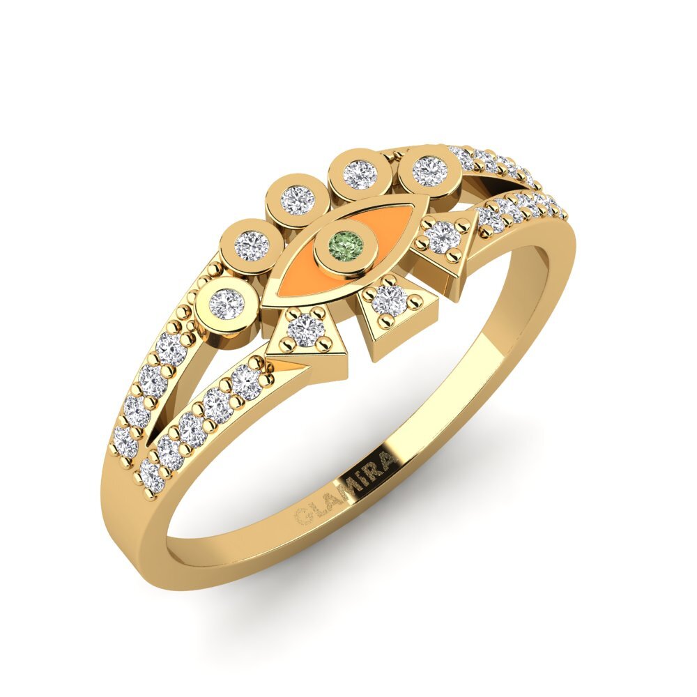 Green Diamond Ring Aizanoi