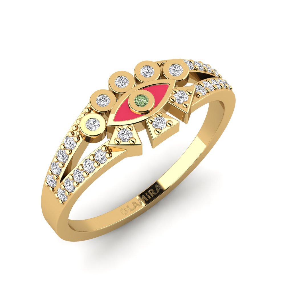 Grüner Diamant Ring Aizanoi