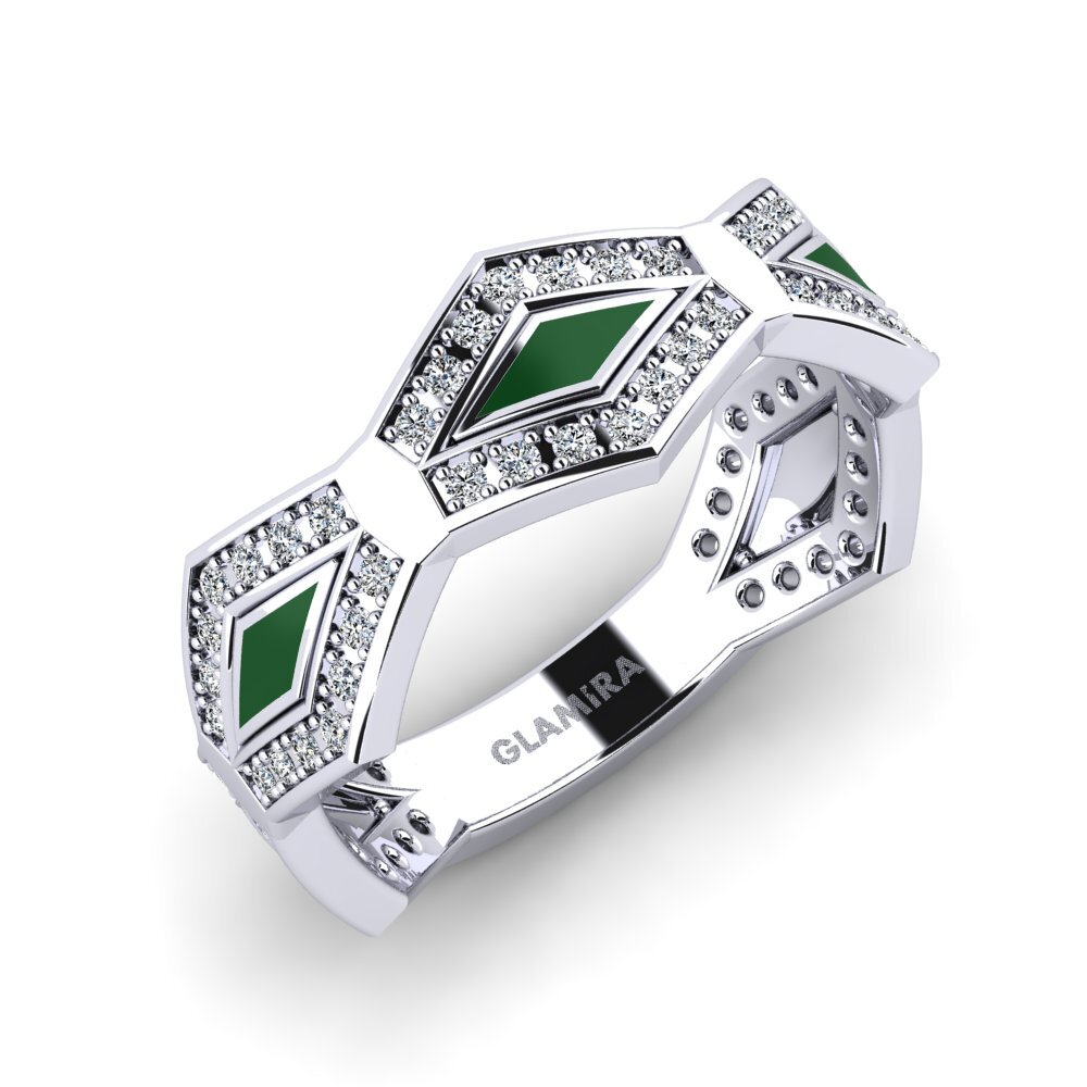 14ct White Gold Ring Ajmasser