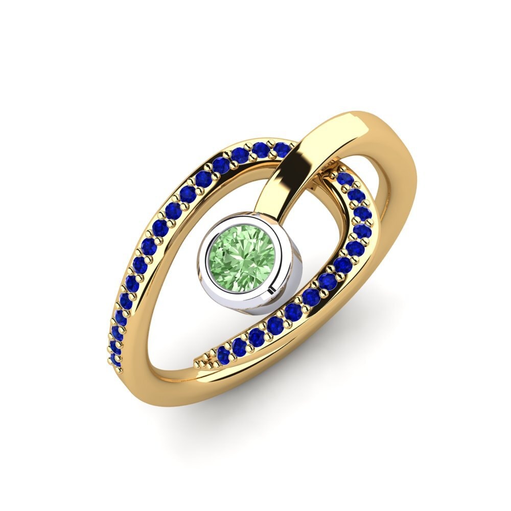 14k Yellow & White Gold Ring Alandris