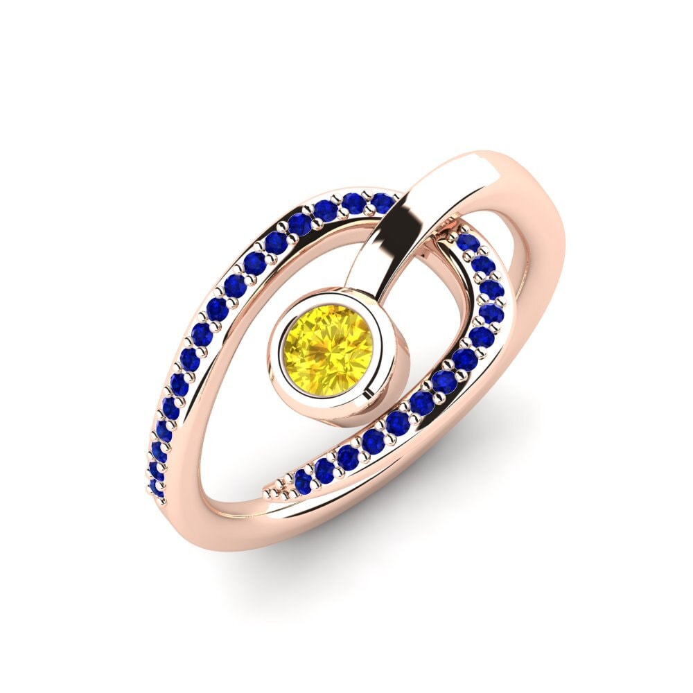 14ct Rose Gold Ring Alandris