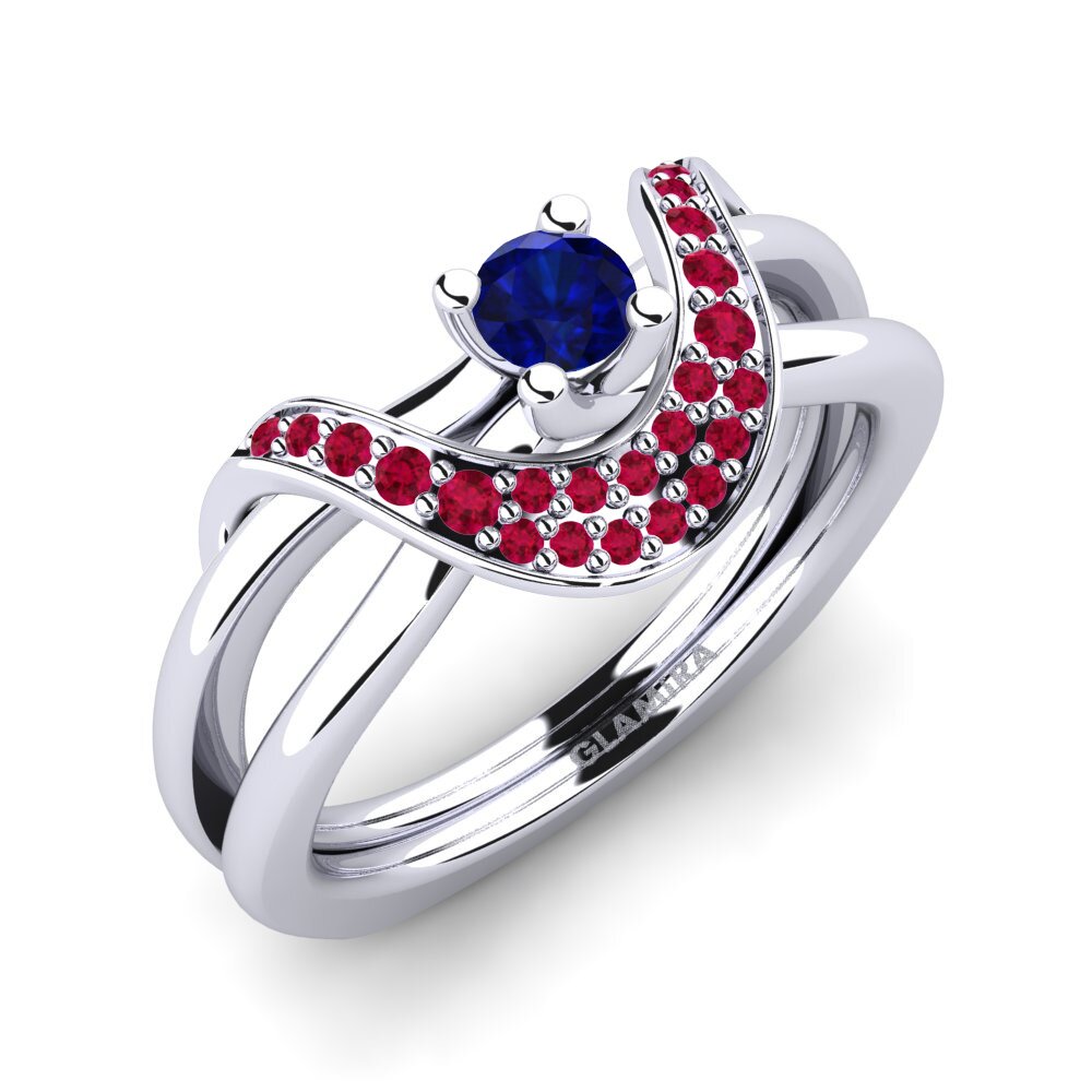 Anillo de compromiso Alasha 0.16 crt