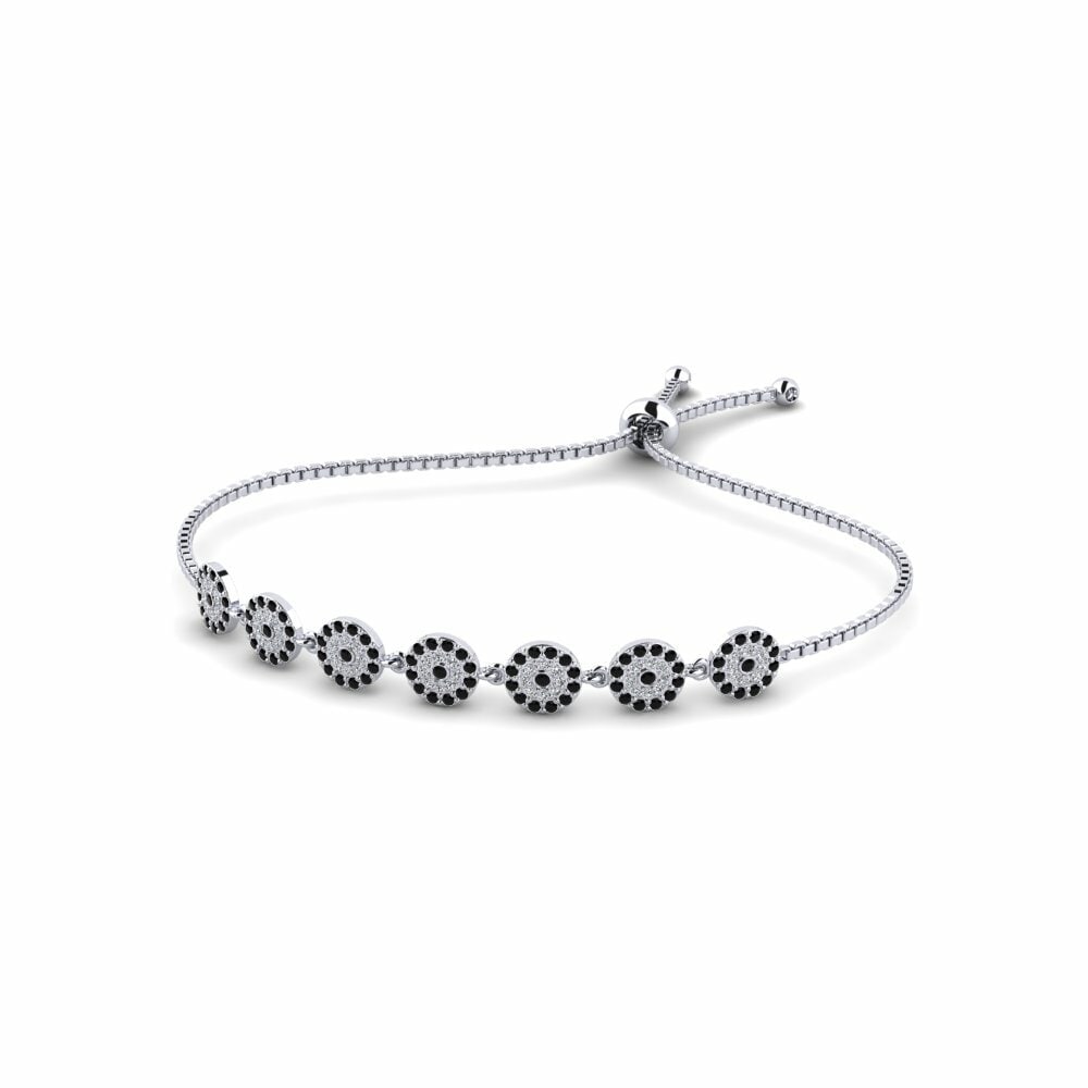 Bracelets Onyx Noir Coulissants