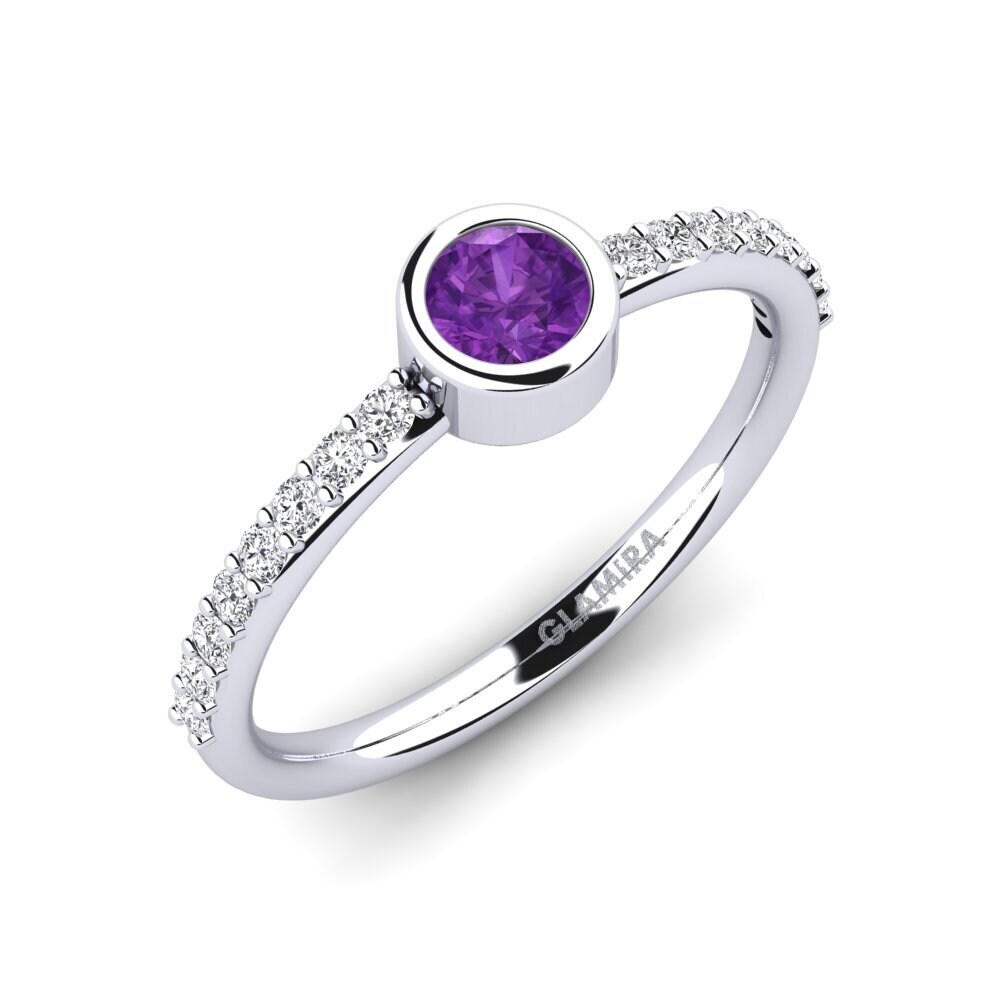 Améthyste Bague pour femme Aleckon