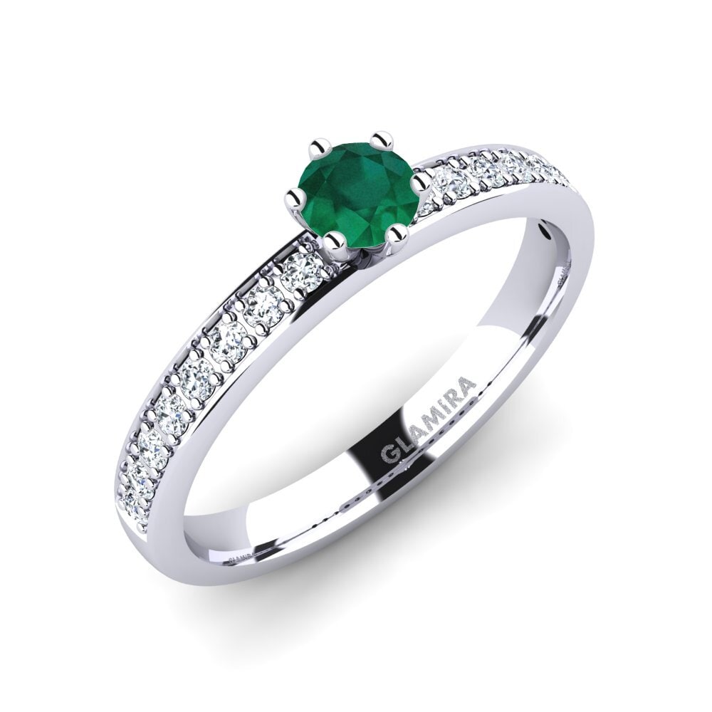 Emerald Engagement Ring Ageall