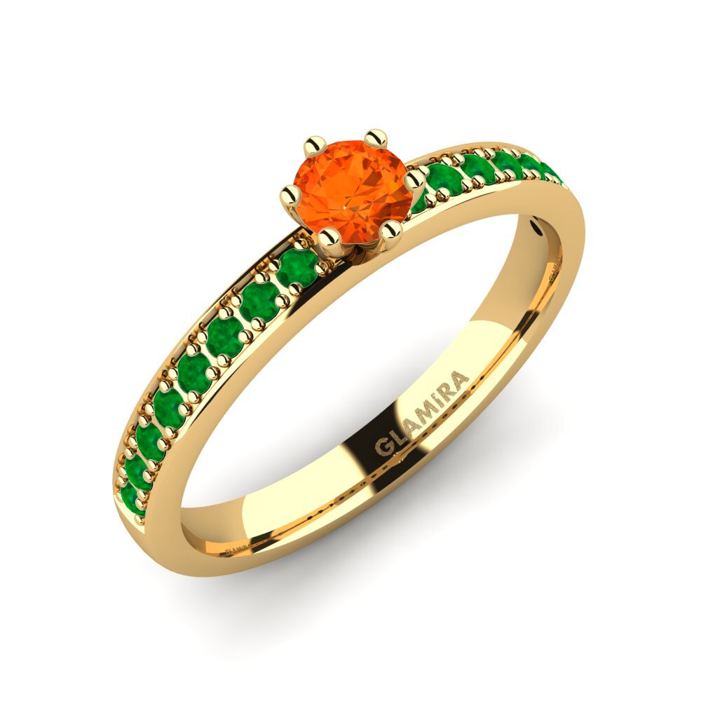 9ct Yellow Gold Engagement Ring Ageall