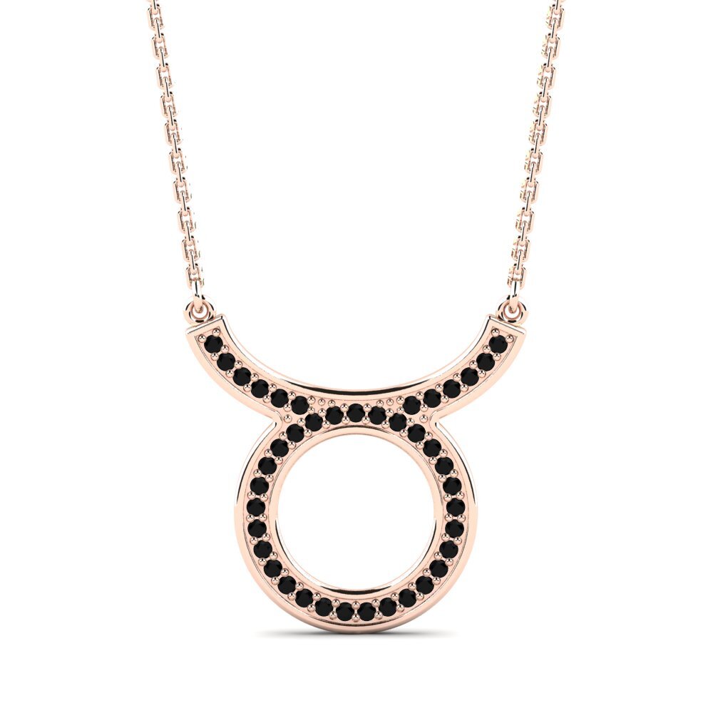 Ónix Negro Collar de Mujer Alejandrina - Taurus