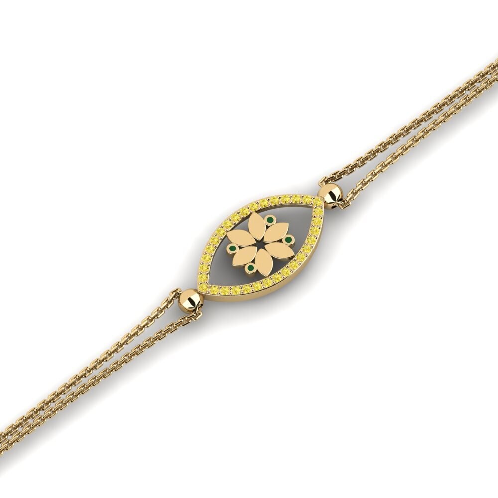 Yellow Sapphire Women's Bracelet Alficid