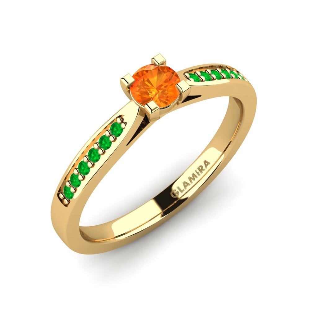 14ct Yellow Gold Engagement Ring Alina 0.25 crt
