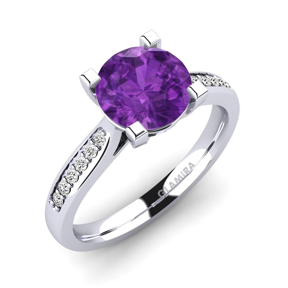 Amatista Anillo de compromiso Alina 2.0crt