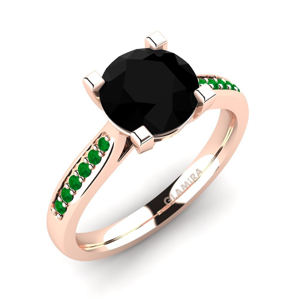 18K Rose Gold Engagement Ring Alina 2.0 crt