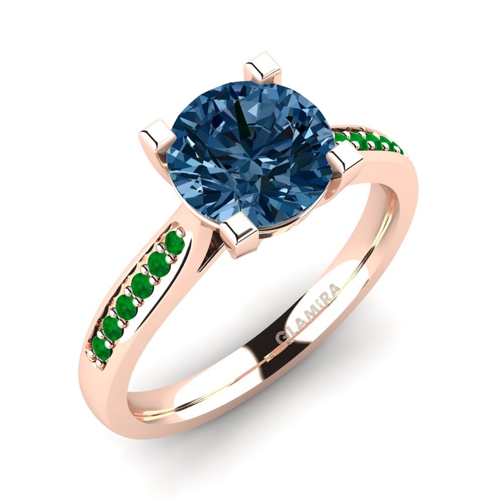 14ct Rose Gold Engagement Ring Alina 2.0 crt