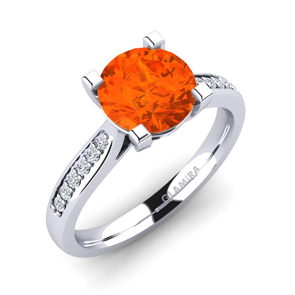 Fire Opal Engagement Ring Alina 2.0 crt
