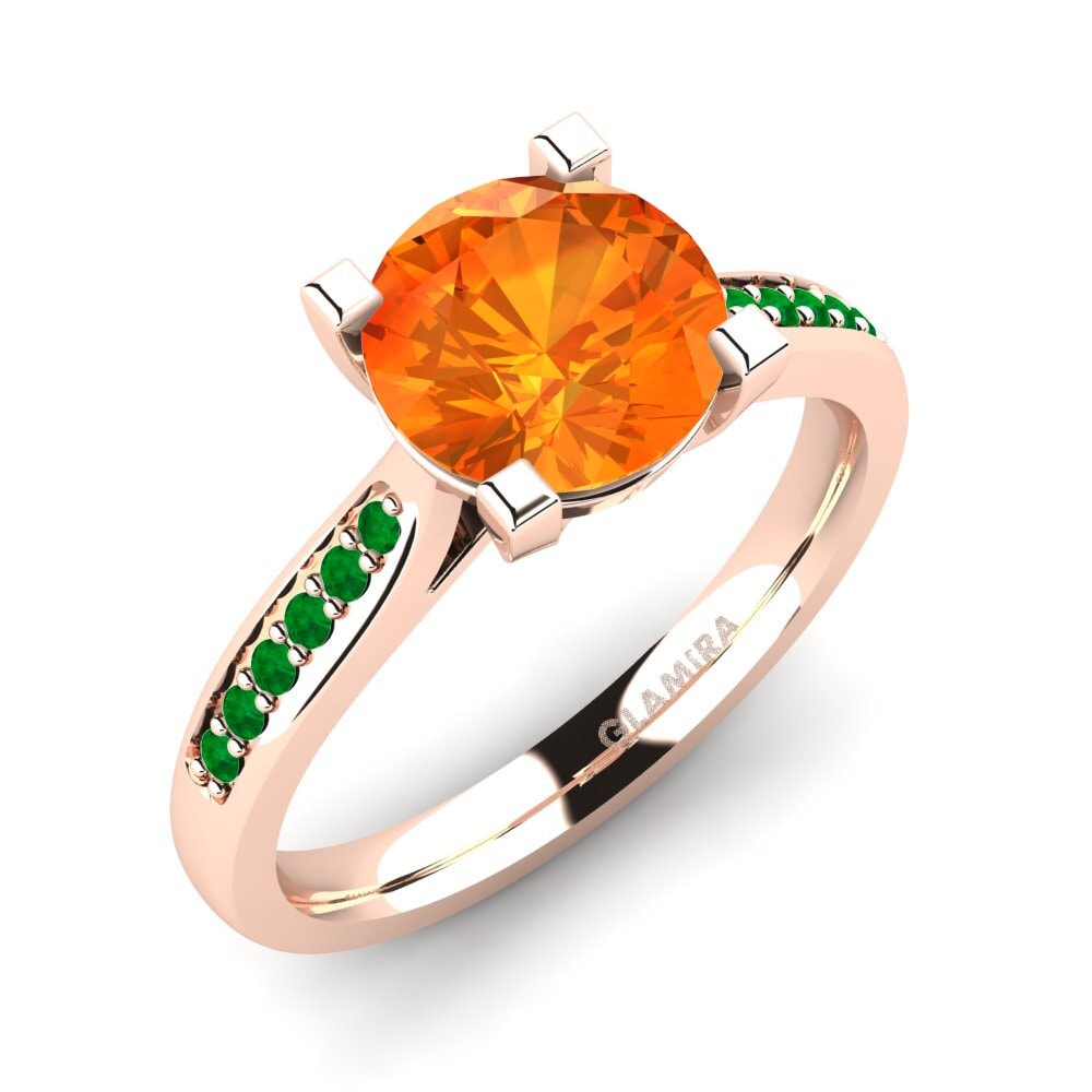 14ct Rose Gold Engagement Ring Alina 2.0 crt