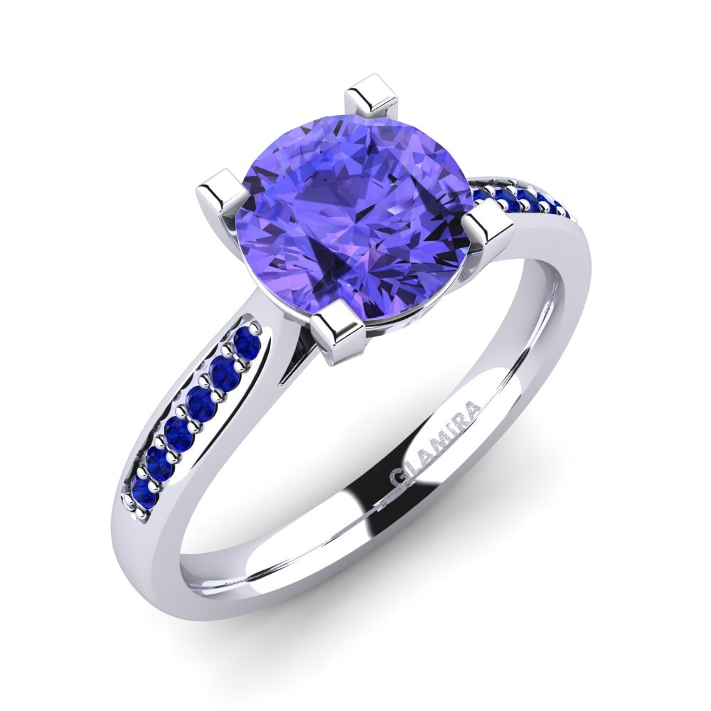 Tanzanita Anillo de compromiso Alina 2.0crt