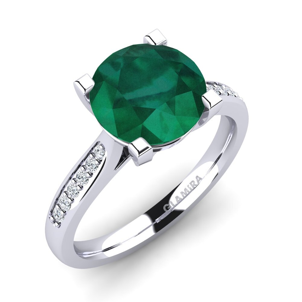 Emerald Engagement Ring Alina 3.0 crt