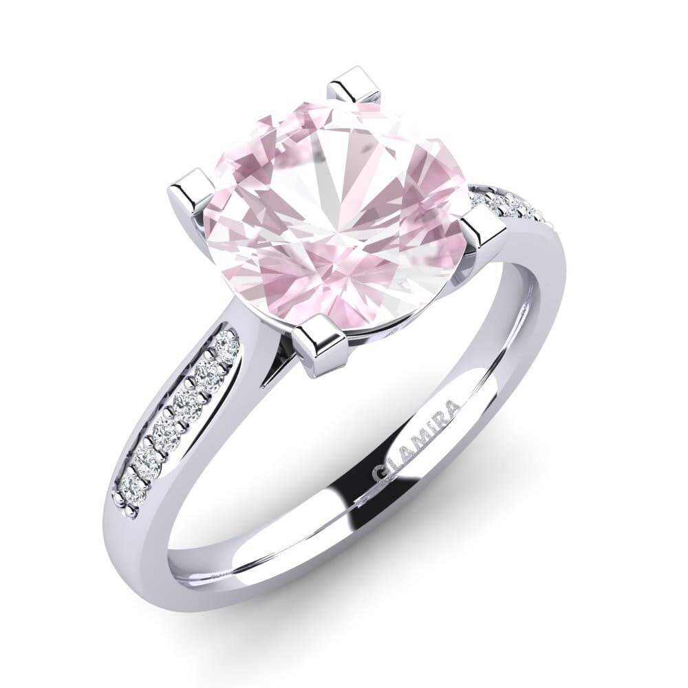 Kunzite Engagement Ring Alina 3.0 crt