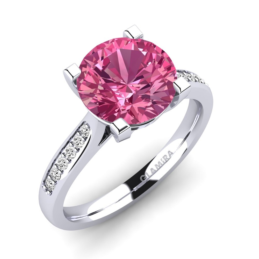 Pink Tourmaline Engagement Ring Alina 3.0 crt