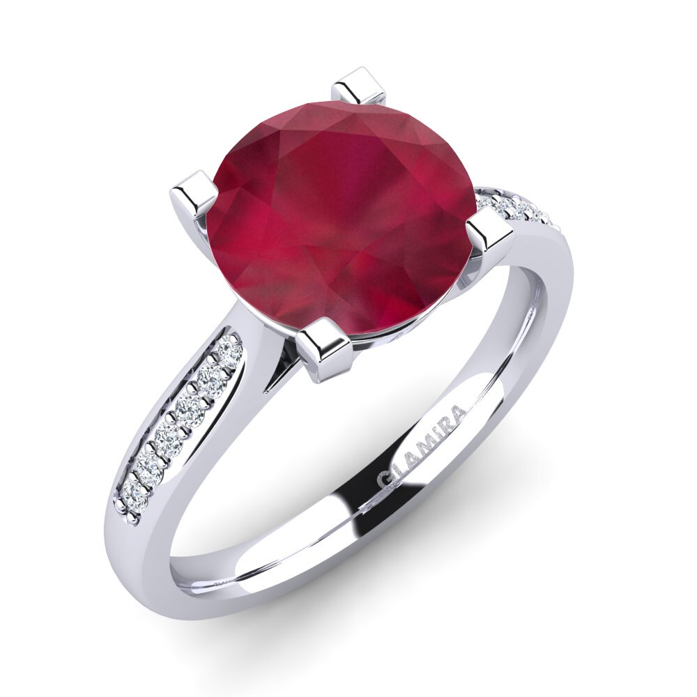 Ruby Engagement Ring Alina 3.0 crt