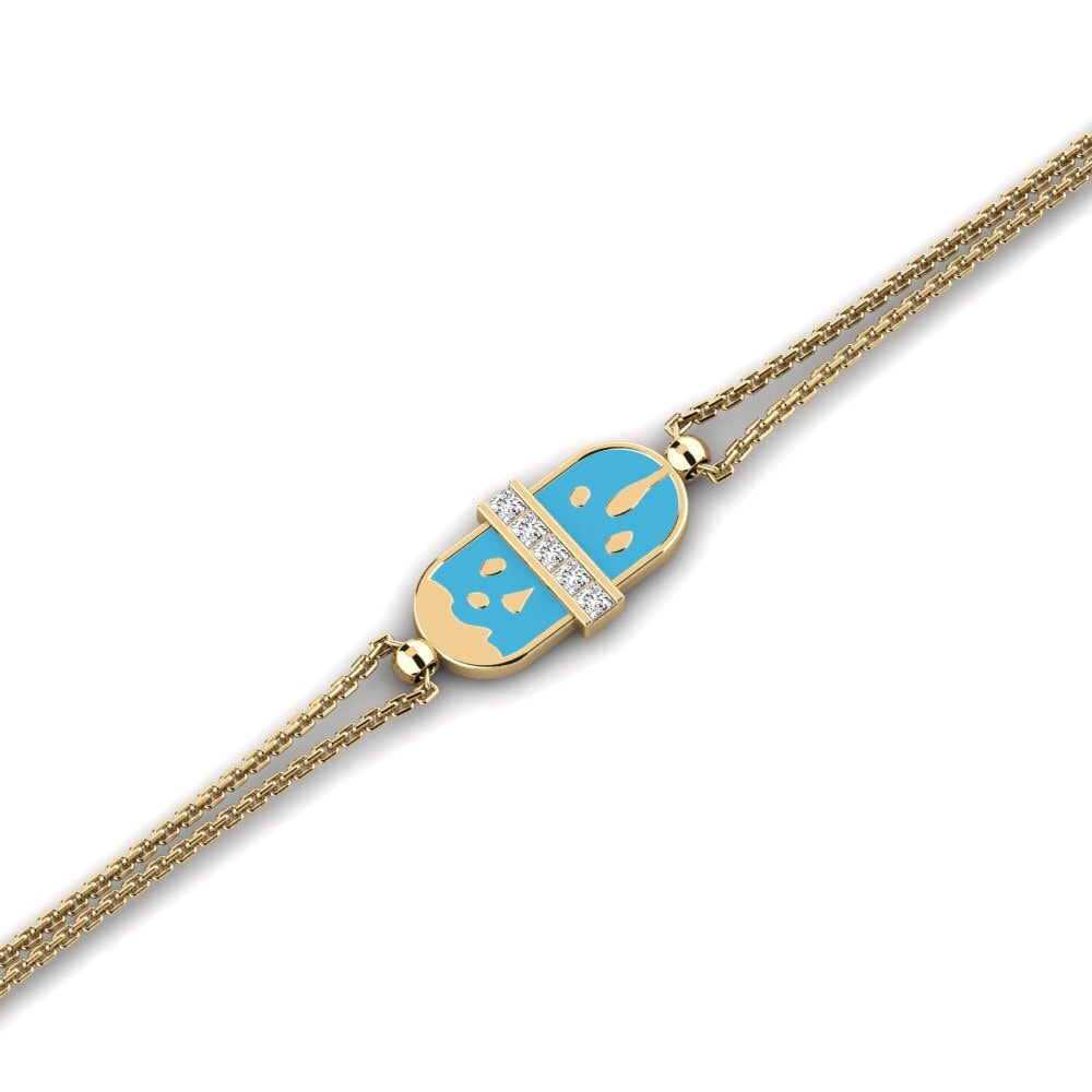 Moissanit Damen armband Alinoroq