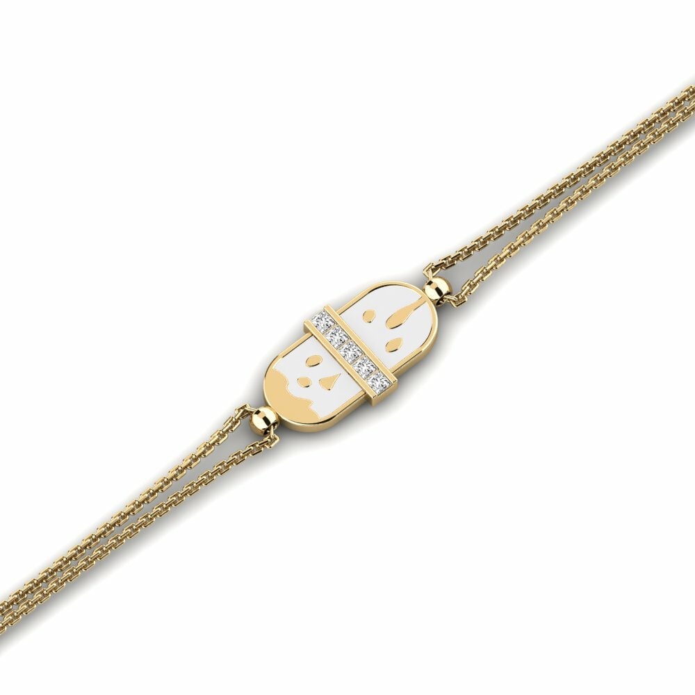Moissanite Bracelet pour femme Alinoroq