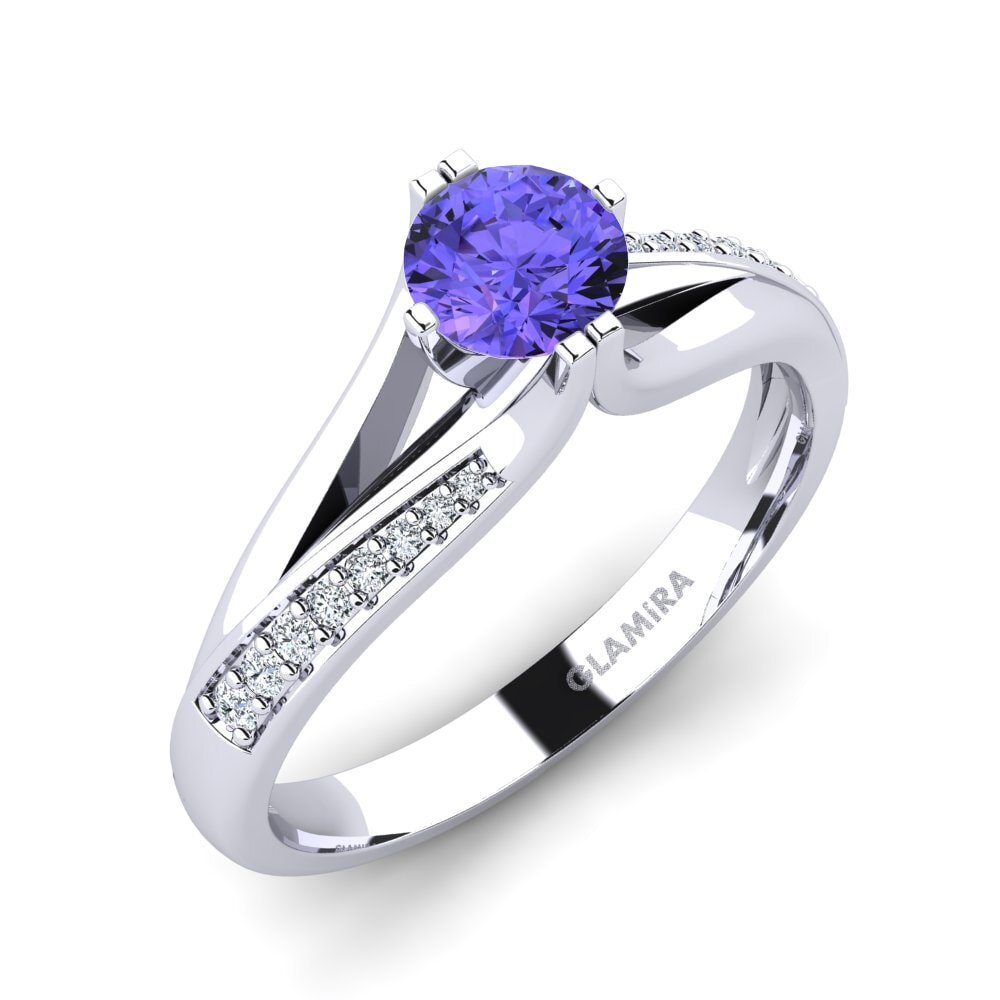 Tanzanite Engagement Ring Alisha 0.5 crt