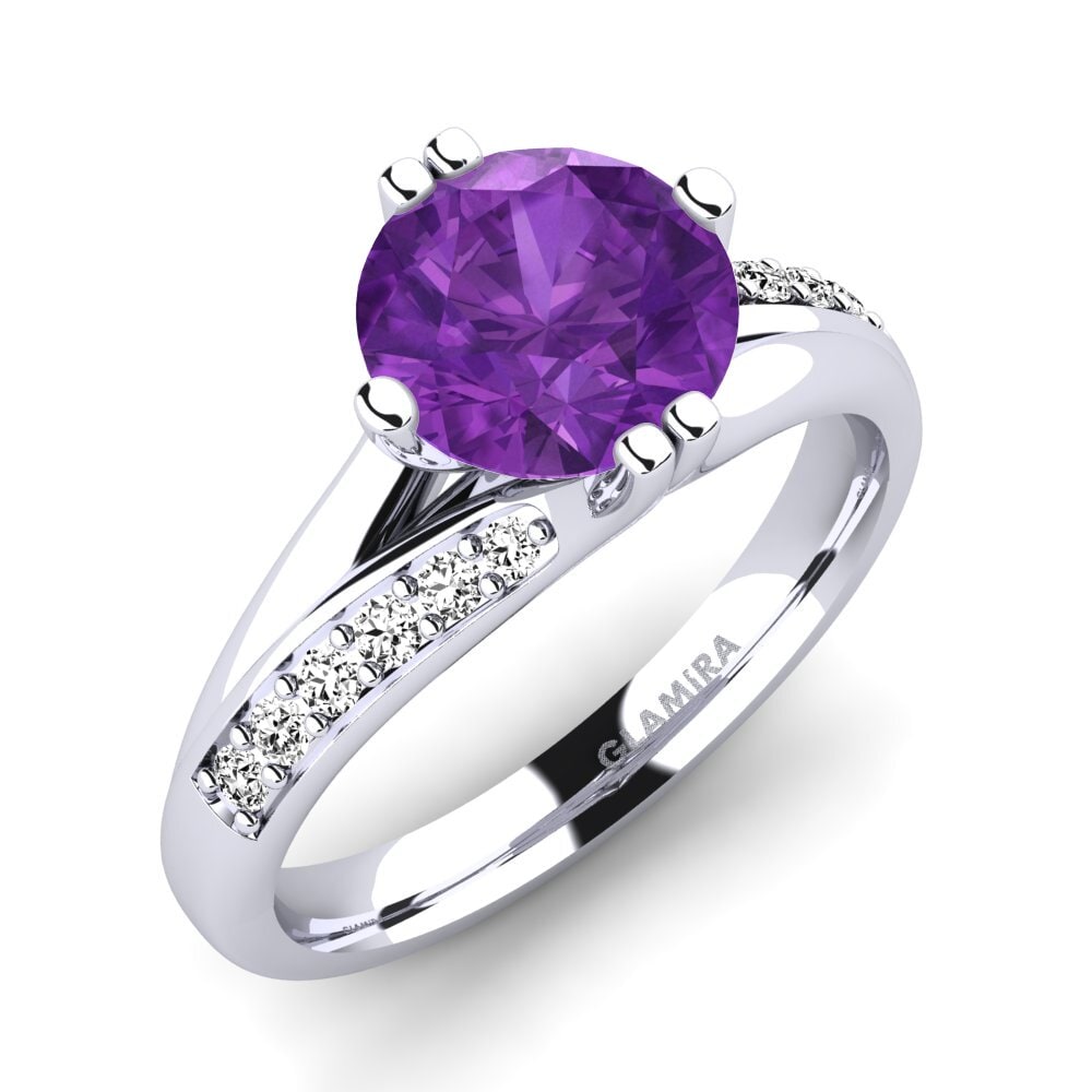 Amethyst Engagement Ring Alisha 2.0 crt