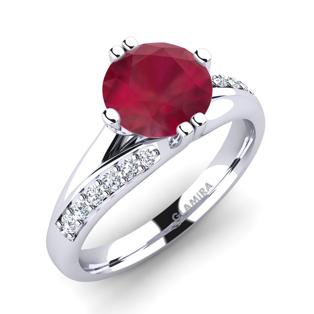 Ruby Engagement Ring Alisha 2.0 crt