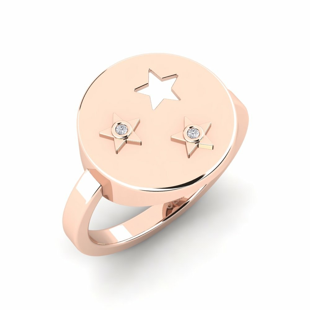 18K Rood Goud Ringen Alishaned