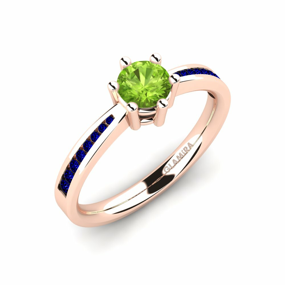 9K Rood Goud Verlovingsring Alita
