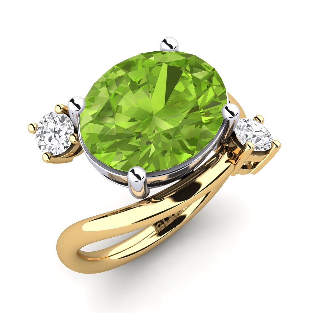 14K Geel & Wit Goud Ringen Alkida