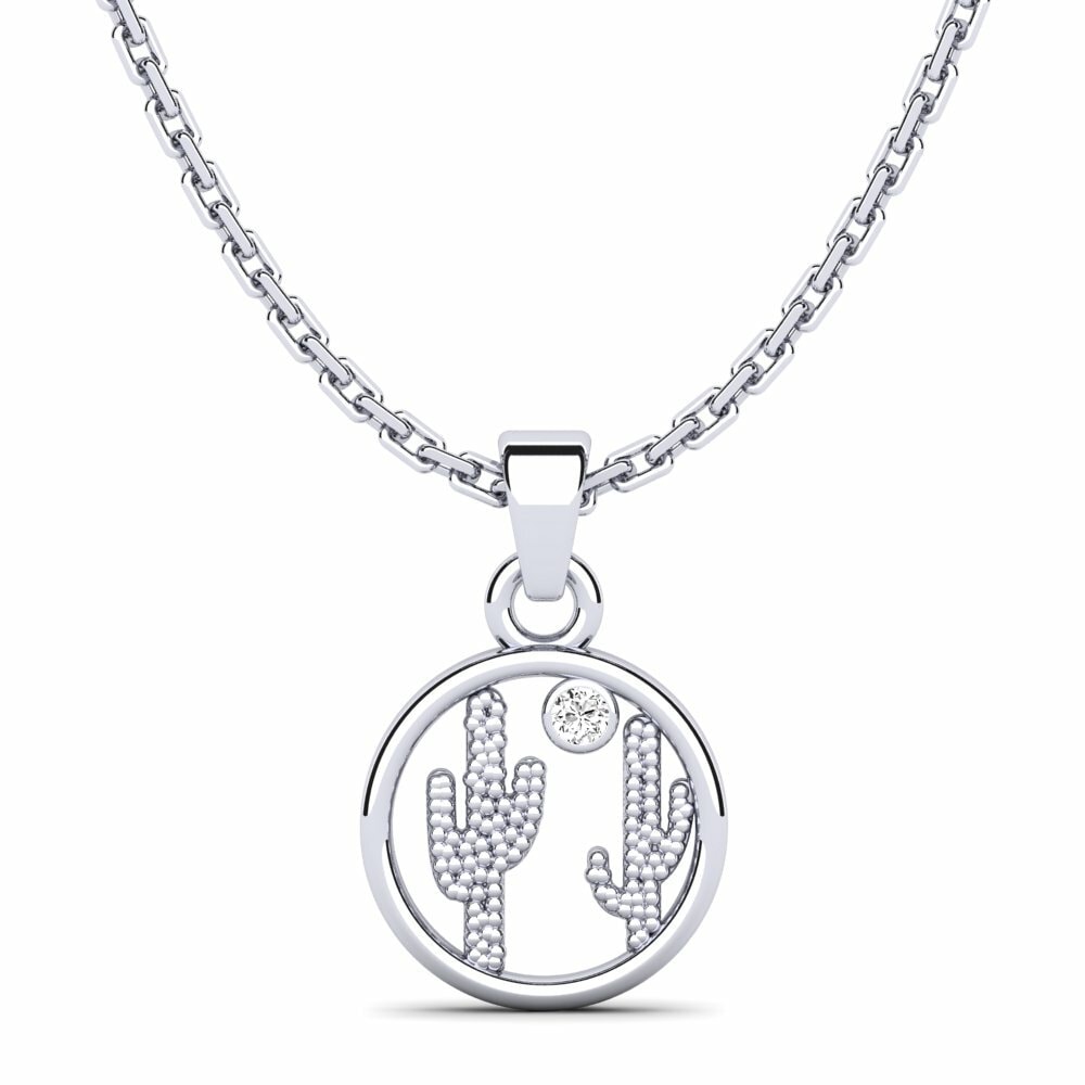 Moissanite Pendentif pour enfant Allyson