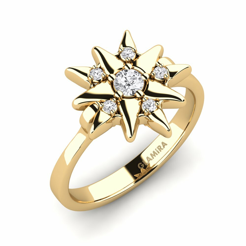 Saphir Blanc Bague Almpliur