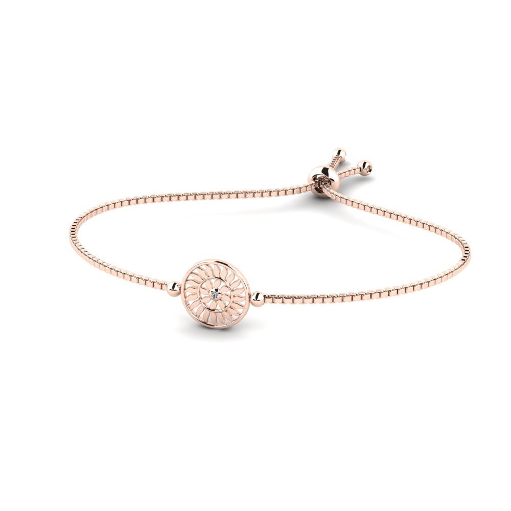 9ct Rose Gold Women's Bracelet Alpendaar