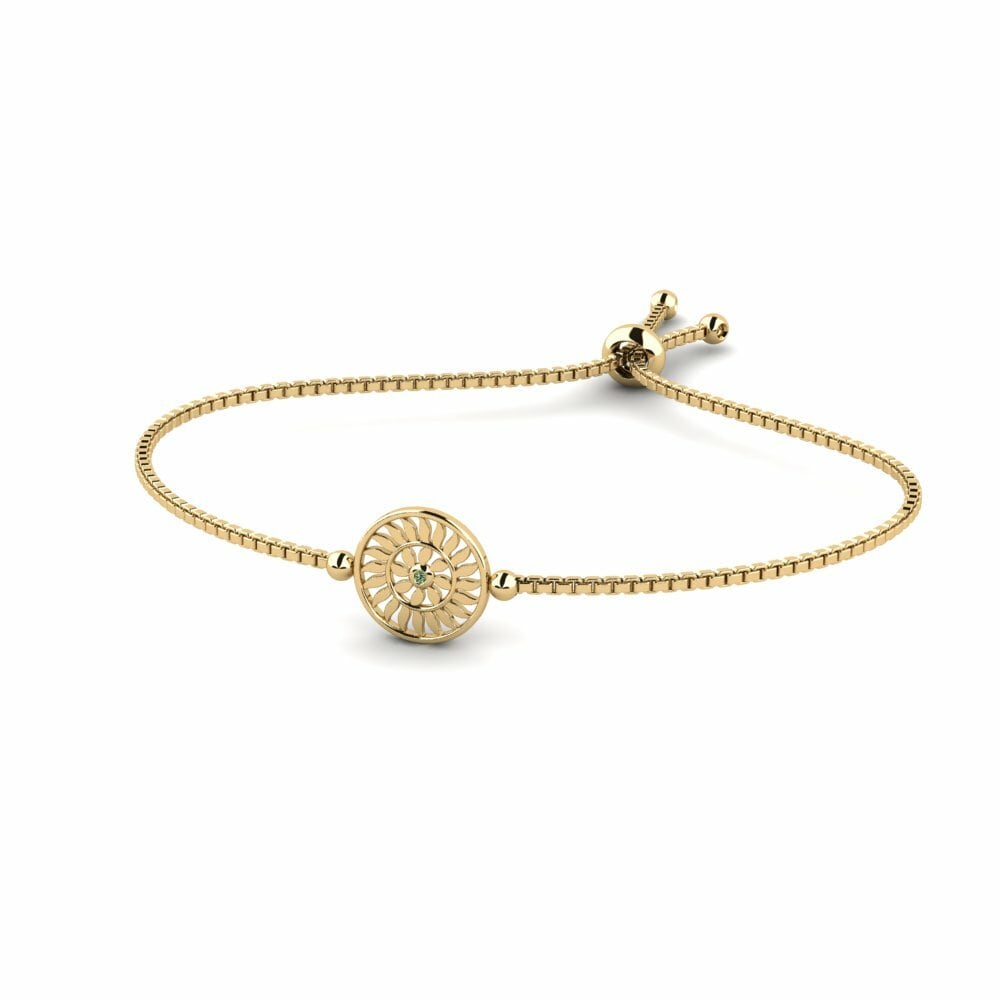 Diamant Vert Bracelet pour femme Alpendaar
