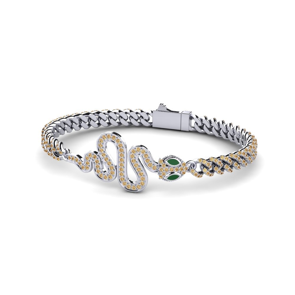 Brown Diamond Women's Bracelet Alporx