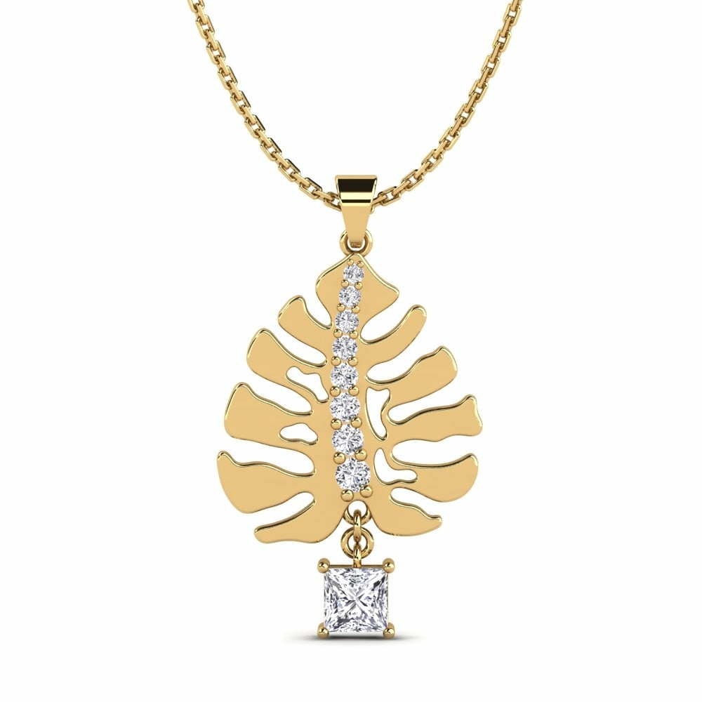 Flowers Tropical Collection Altkirch 585 Yellow Gold Diamond