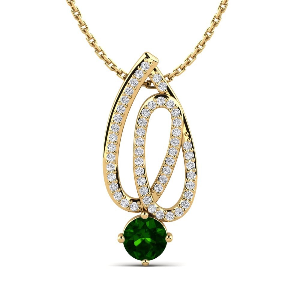 Green Tourmaline Women's Pendant Alvaro
