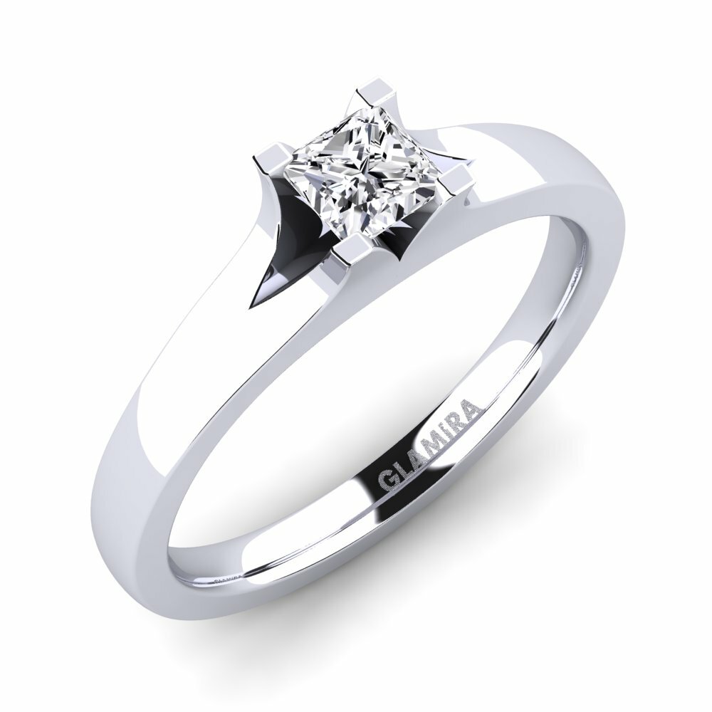 Laboratorium Gekweekte Diamant Verlovingsring Alvina 0.4 crt