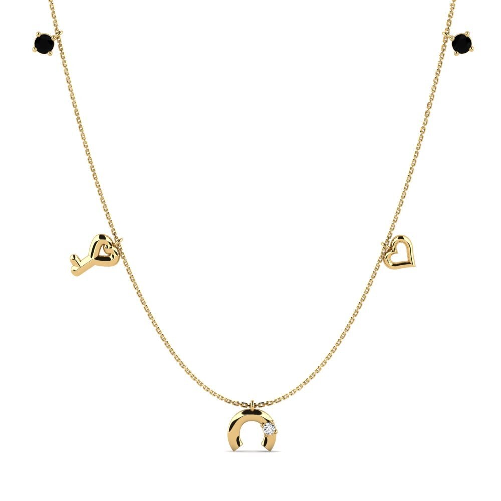 Black Sapphire Women's Necklace Alvita