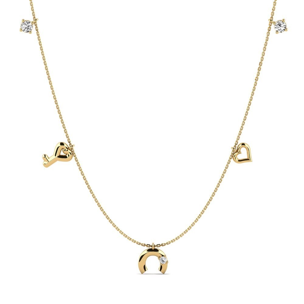 Moissanita Collar de Mujer Alvita