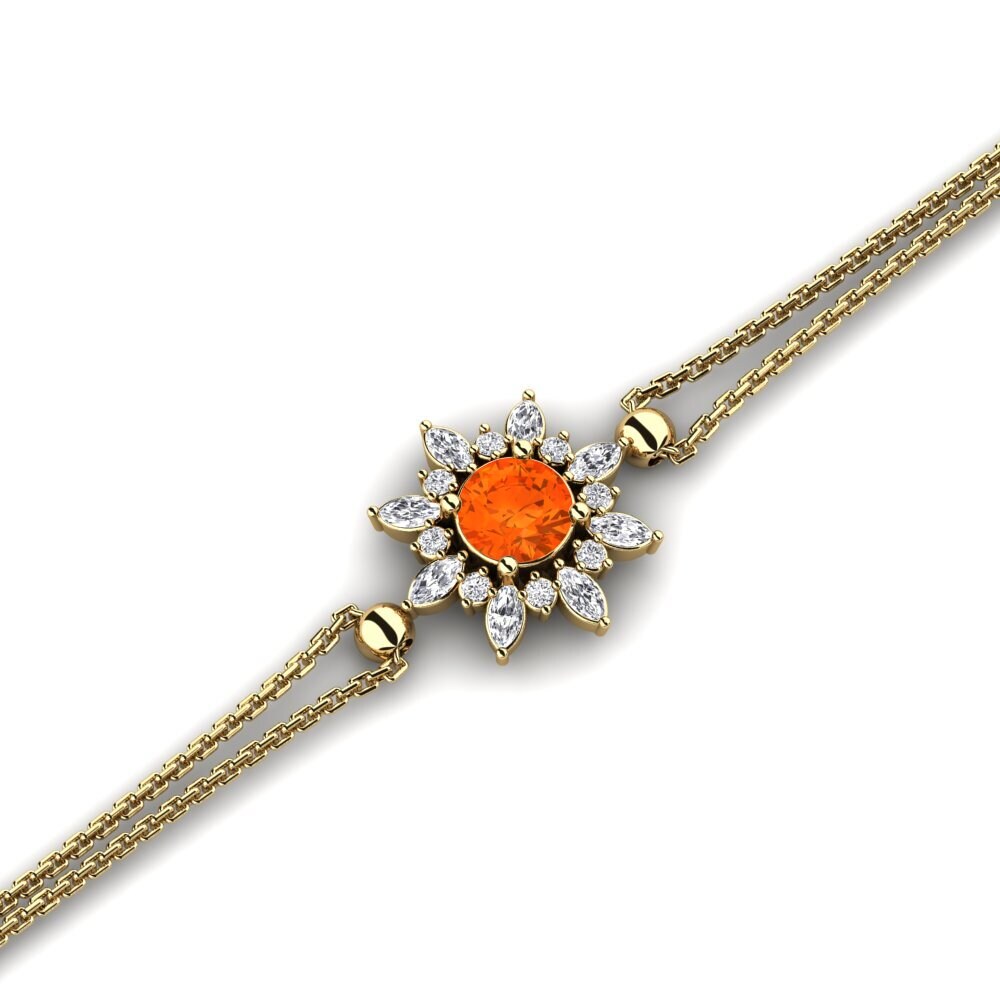 Fire Opal Women's Bracelet Alyce