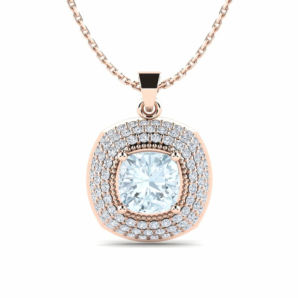 14ct Rose Gold Women's Pendant Alzira