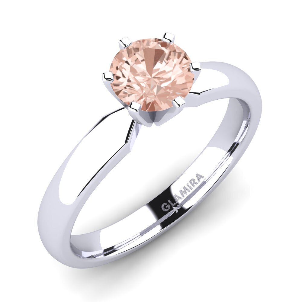 Morganite Bague de fiançailles Amanda