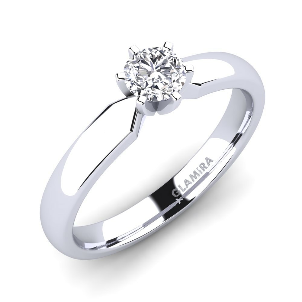 Classic Solitaire Engagement Ring Amanda 0.35 crt