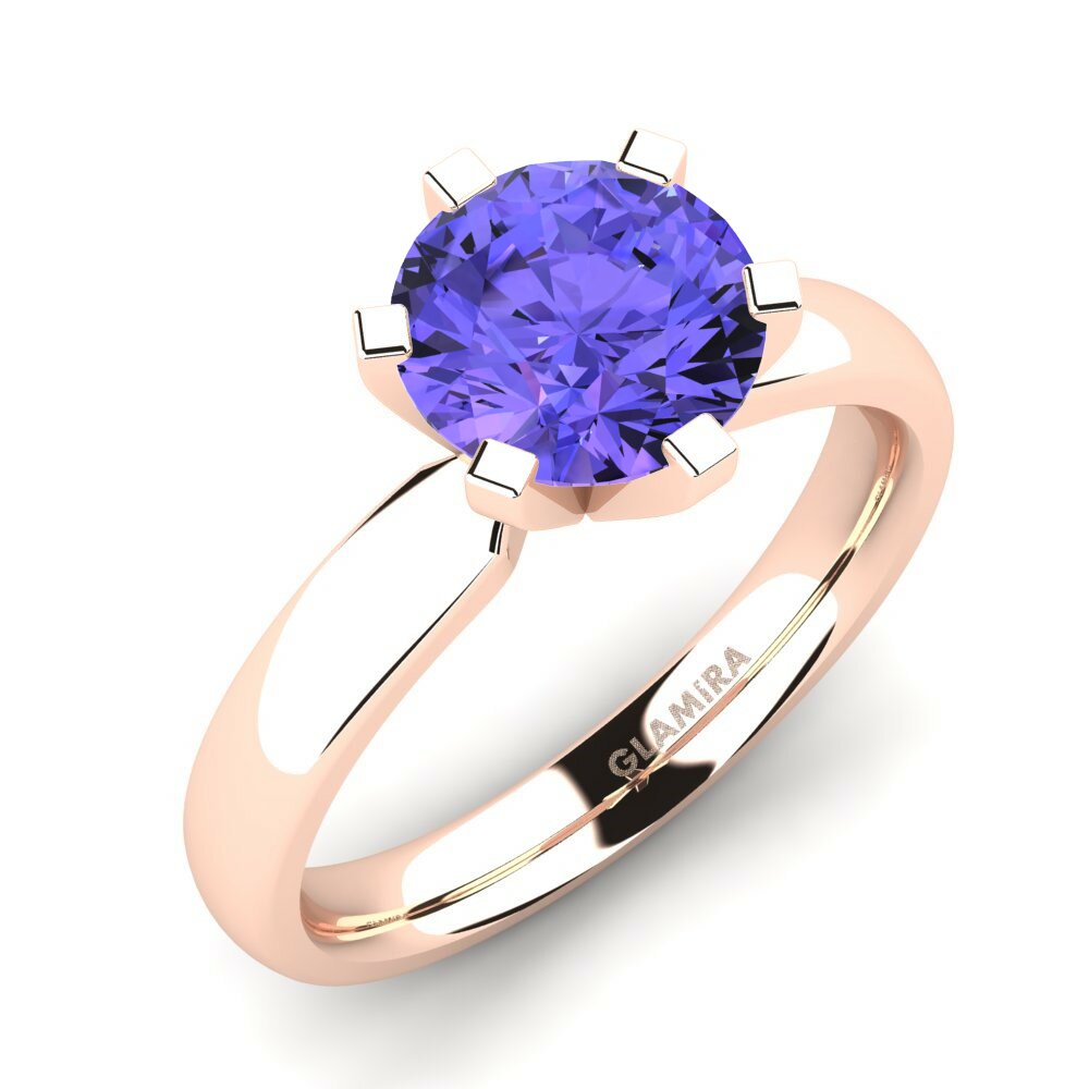 9ct Rose Gold Engagement Ring Amanda 2.0crt